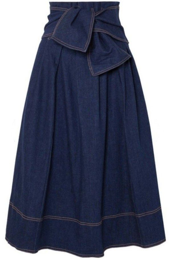 Rok Maxi Denim